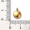 304 Stainless Steel Black Enamel Charms STAS-R009-01G-C-3