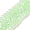 Baking Electroplate Glass Beads Strands LS-DGLA-A039-J6MM-B17-1