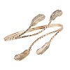 1Pc Alloy Arm Cuff Bangles AJEW-CY0001-33-6