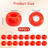 800Pcs Opaque Plastic Beads KY-SP0001-47C-2