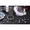 Cheriswelry 100Pcs 10 Colors Sew on Rhinestone DIY-CW0001-38-21