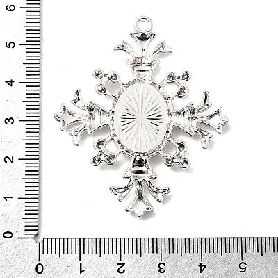 Alloy Cabochon Settings PW-WGAB9EB-12-1