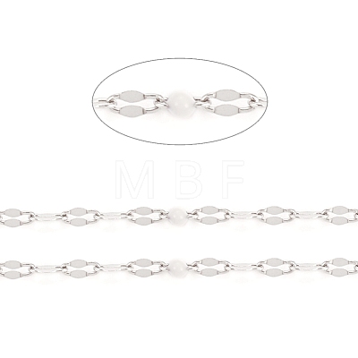 Handmade 304 Stainless Steel Dapped Chains CHS-D026-16I-P-1