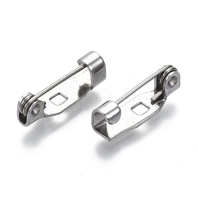 304 Stainless Steel Pin Brooch Back Bar Findings STAS-S079-199-1
