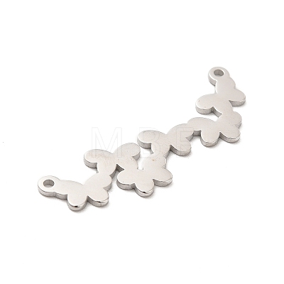 304 Stainless Steel Connector Charms STAS-K245-01P-1