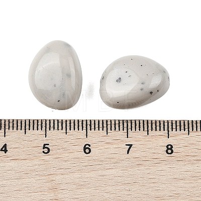 Opaque Acrylic Beads OACR-Z036-02G-1