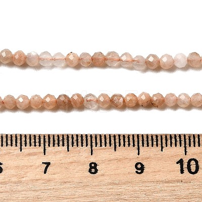 Natural Peach Moonstone Beads Strands G-F619-19A-3mm-01-1