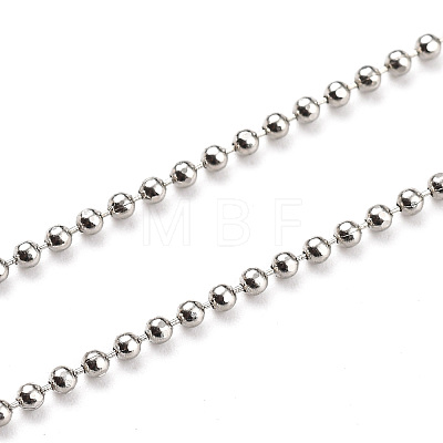 304 Stainless Steel Ball Chain Necklaces NJEW-JN02912-01-1