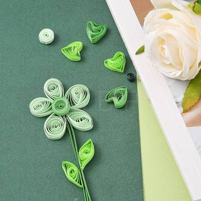 6 Colors Quilling Paper Strips DIY-J001-10mm-A-1