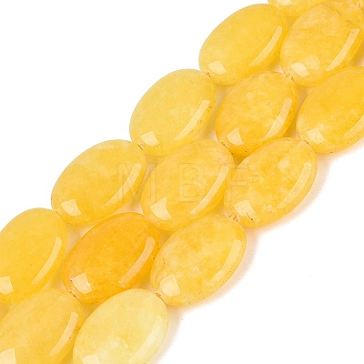 Dyed Natural White Jade Beads Strands G-N370-01A-13-1