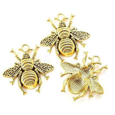 Tibetan Style Alloy Pendants FIND-H019-37AG-1