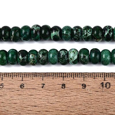 Dyed Synthetic Imperial Jasper Beads Strands G-Q606-99A-02-1