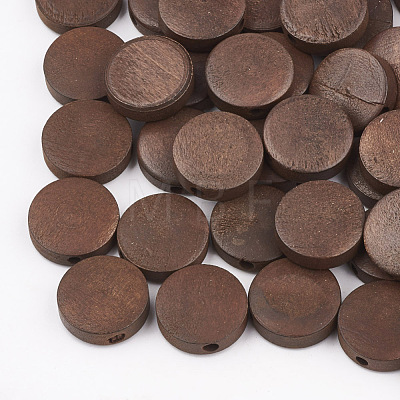 Natural Pear Wood Beads WOOD-T009-1.5cm-03-1