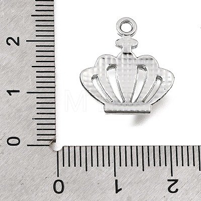 UV Plating Alloy Crystal Rhinestone Pendants RB-CBAD37D-36P-1
