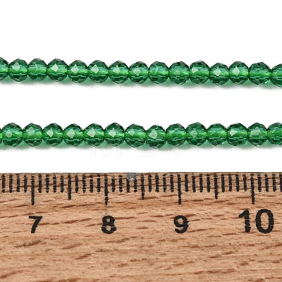 Transparent Glass Beads Strands GLAA-C019-01B-05-1