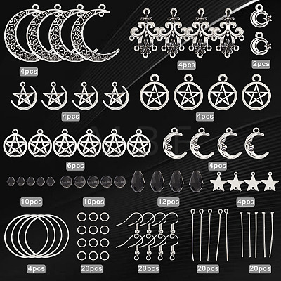 DIY Gothic Earring Making Kit DIY-SC0020-85-1
