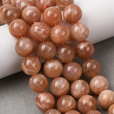 Natural Sunstone Beads Strands G-N327-01C-03-01-1