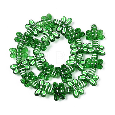 Handmade Lampwork Enamel Beads LAMP-T023-26B-1