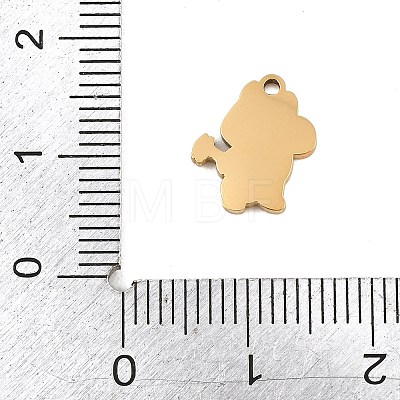 304 Stainless Steel Enamel Pendants SA-CBAAE94-01A-G-1