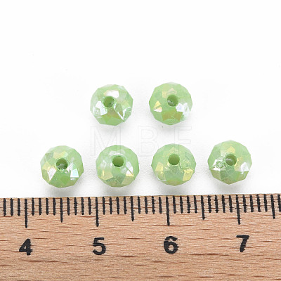 Opaque Acrylic Beads MACR-Q239-018C-08-1