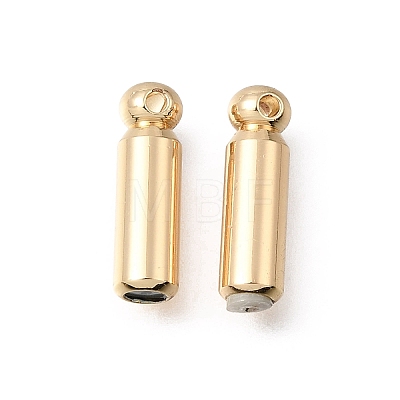 Brass Lapel Stick Pin End Cap FIND-Z123-01G-1