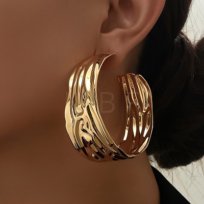 Alloy Stud Earrings FS-WG876E1-01-1