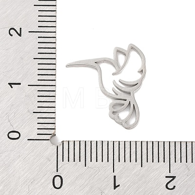 Non-Tarnish 304 Stainless Steel Open Back Bezel Pendants STAS-Z069-06P-1