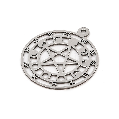 201 Stainless Steel Pendants STAS-Z109-02P-1-1