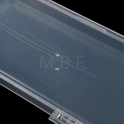 (Defective Closeout Sale: Scratched) Plastic Grid Bead Container Boxes CON-XCP0001-26-1