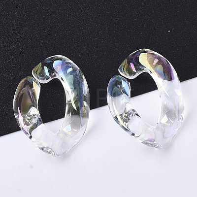 Transparent Acrylic Linking Rings PACR-R246-051C-1