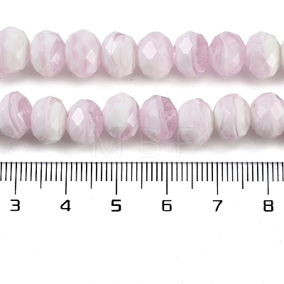 Handmade Lampwork Beads Strands LAMP-T007-13K-1