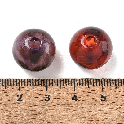 Acrylic European Beads AC-CBA6B5D-01B-1