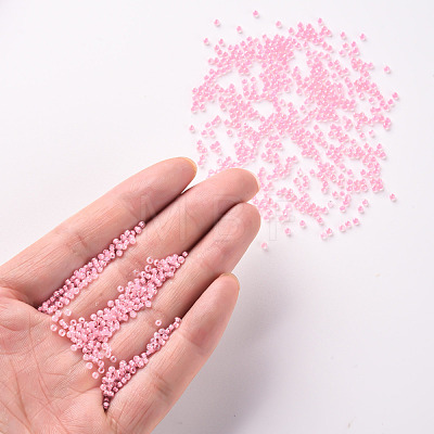 11/0 Grade A Transparent Glass Seed Beads X-SEED-N001-F-254-1