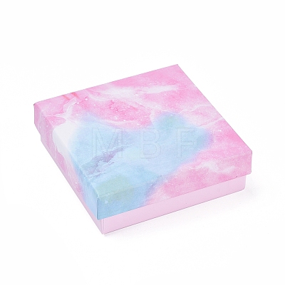 Cotton Filled Cardboard Gift Box Jewelry Set Boxes X1-CBOX-G018-E02-1