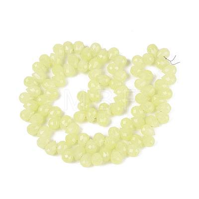 Imitation Jade Glass Beads Strands GLAA-Q116-01A-A04-1