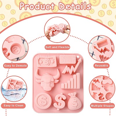 Stock Market Themed Silicone Molds ST-CJ0043-055-1