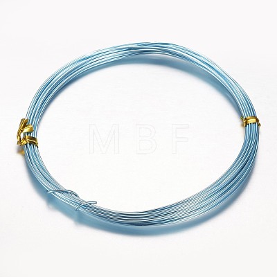 Round Aluminum Craft Wire AW-D009-1mm-10m-24-1