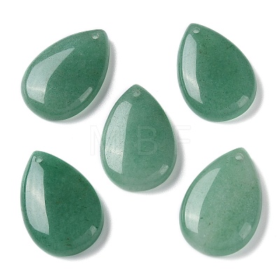 Natural Green Aventurine Pendants G-M416-08A-01-1