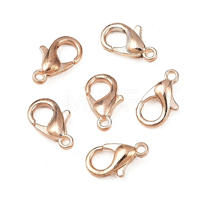 Zinc Alloy Lobster Claw Clasps X-E103-RG-1