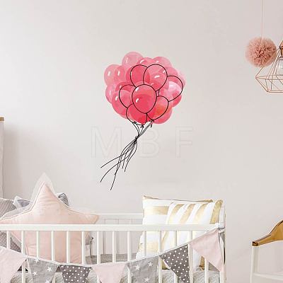 Translucent PVC Self Adhesive Wall Stickers STIC-WH0015-038-1