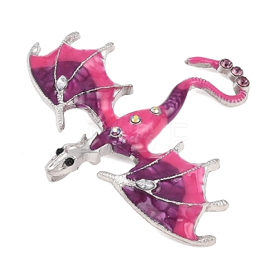 Alloy Enamel Big Pendants FIND-B057-01-1