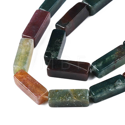 Natural Indian Agate Bead Strands G-R299-17-1