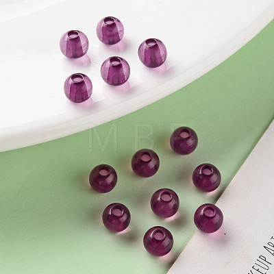 Transparent Acrylic Beads MACR-S370-A6mm-743-1