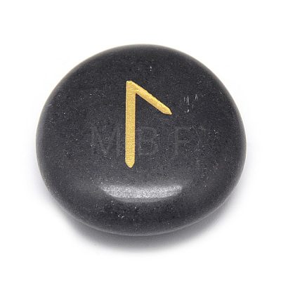 Natural Black Stone Beads G-Q481-115-1