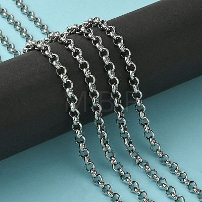 304 Stainless Steel Rolo Chains STAS-M032-42P-5.7mm-1