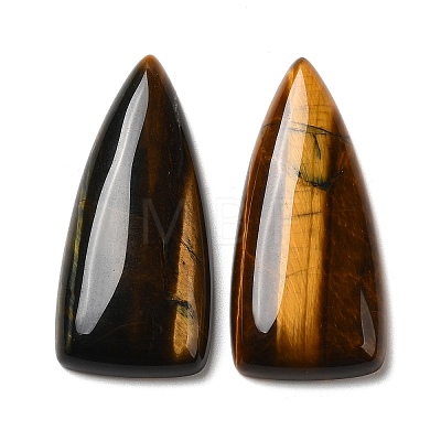 Natural Tiger Eye Cabochons G-D066-03A-1