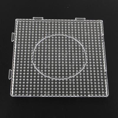 Square ABC Plastic Pegboards used for 5x5mm DIY Fuse Beads DIY-Q009-02-1