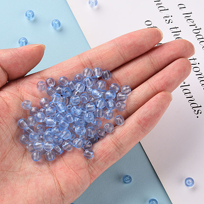 Transparent Acrylic Beads LS-MACR-S370-A6mm-749-1