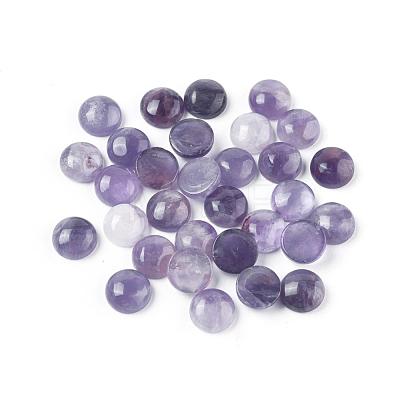 Natural Amethyst Cabochons G-G788-B-07-1