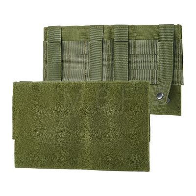 Nylon Tactical Molle Hook and Loop Panel DIY-WH0698-036B-1